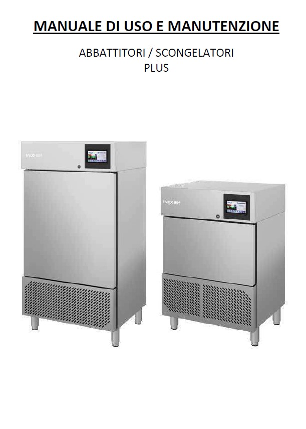 Manuale d'uso Abbattitori/scongelatori plus Mac Chef - Inoxbim